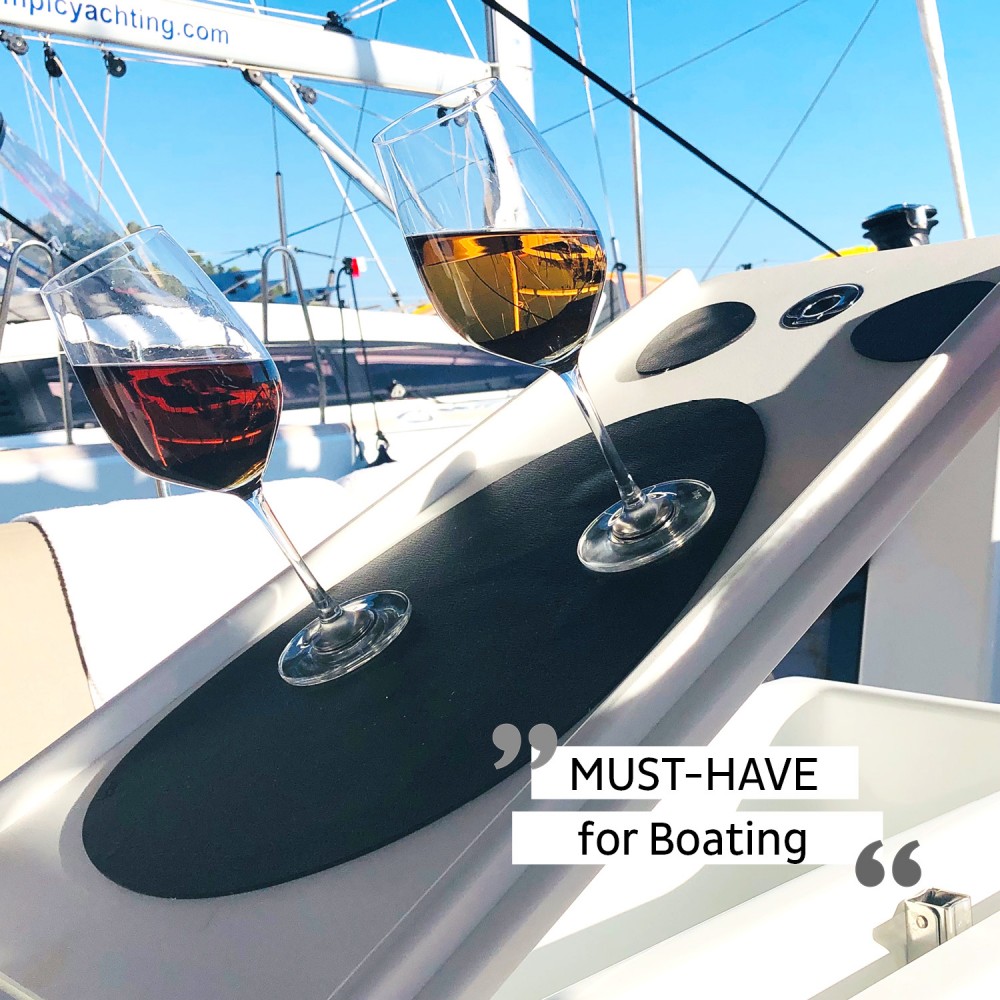 Σουβέρ μεγάλο (metal-nano-gel-placemat) μαύρο για μαγνητικά σκεύη