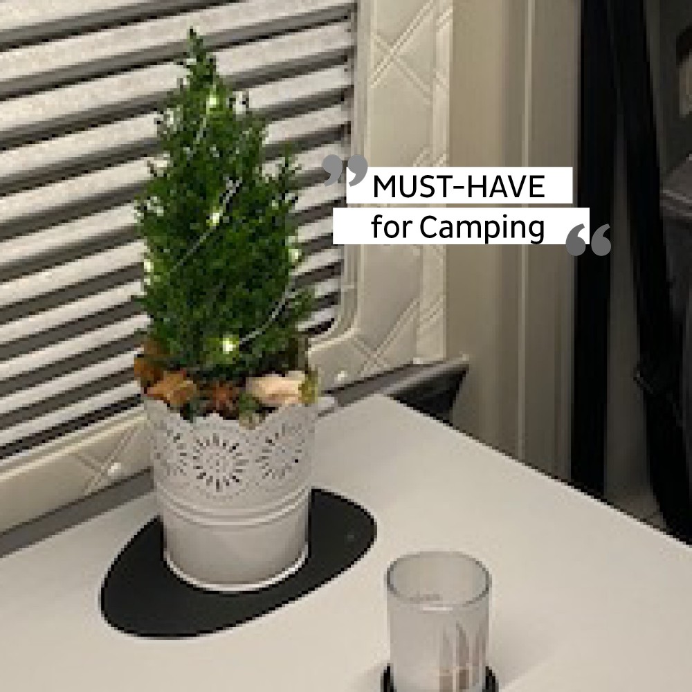 Σουβέρ μεσαίο (metal-nano-gel-placemat) μαύρο για μαγνητικά σκεύη