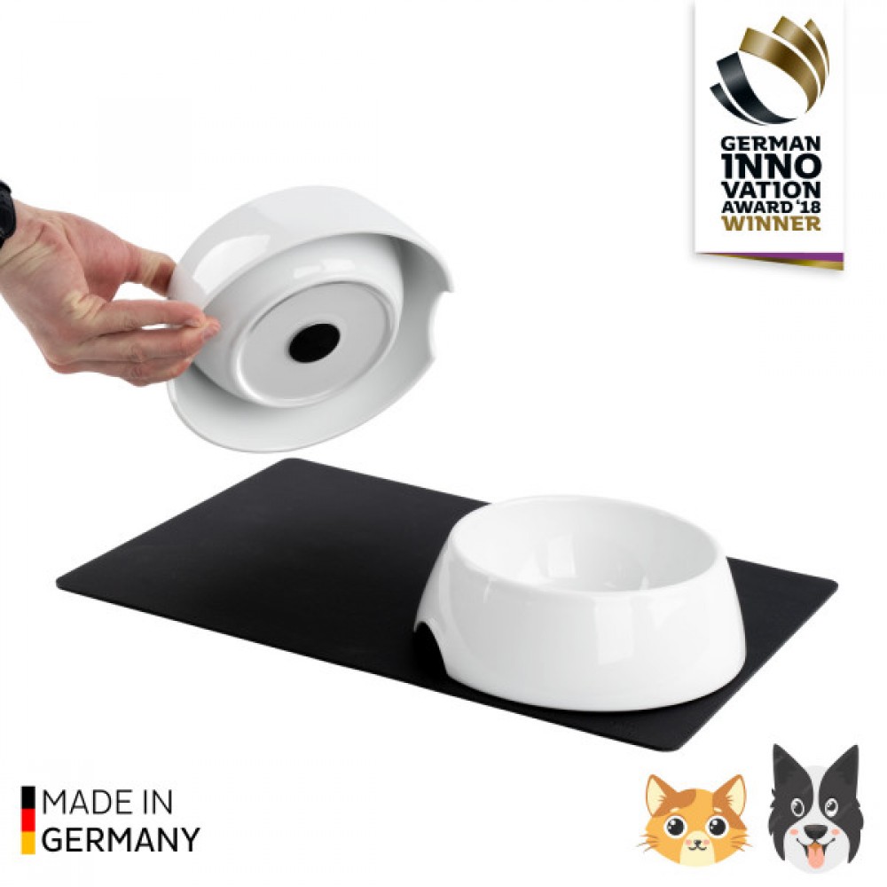 Μαγνητικό πορσελάνινο μπωλ για κατοικ΄ίδια (Σετ των 2)