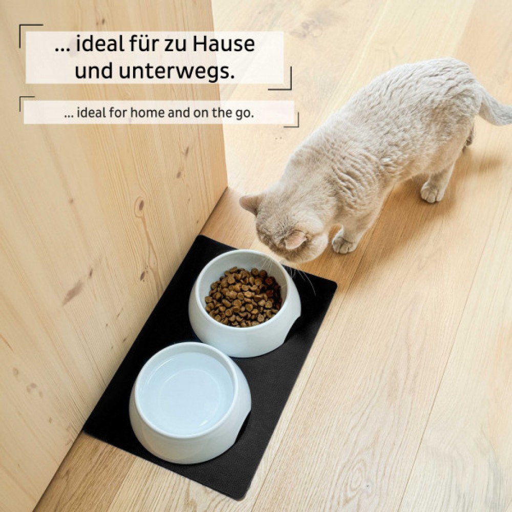 Μαγνητικό πορσελάνινο μπωλ για κατοικ΄ίδια (Σετ των 2)