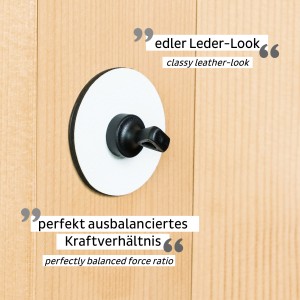 Μαγνητική καρφίτσα με άσπρο σουβέρ (Σετ των 4) SILWY Mαγνητικά σκεύη