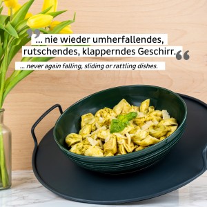 Μαγνητικό μπωλ φαγητού πορσελάνη 25 cm πράσινο SILWY Mαγνητικά σκεύη