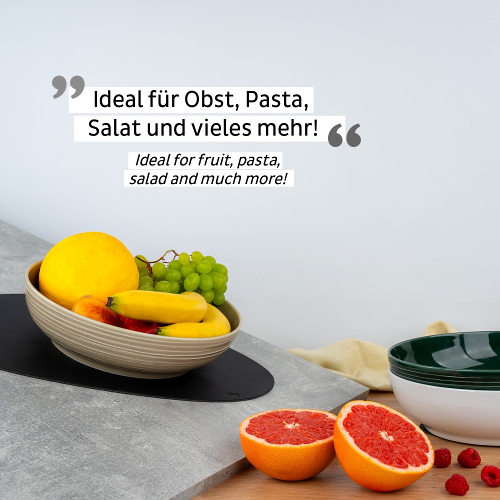 Μαγνητικό μπωλ φαγητού πορσελάνη 25 cm μπεζ SILWY Mαγνητικά σκεύη