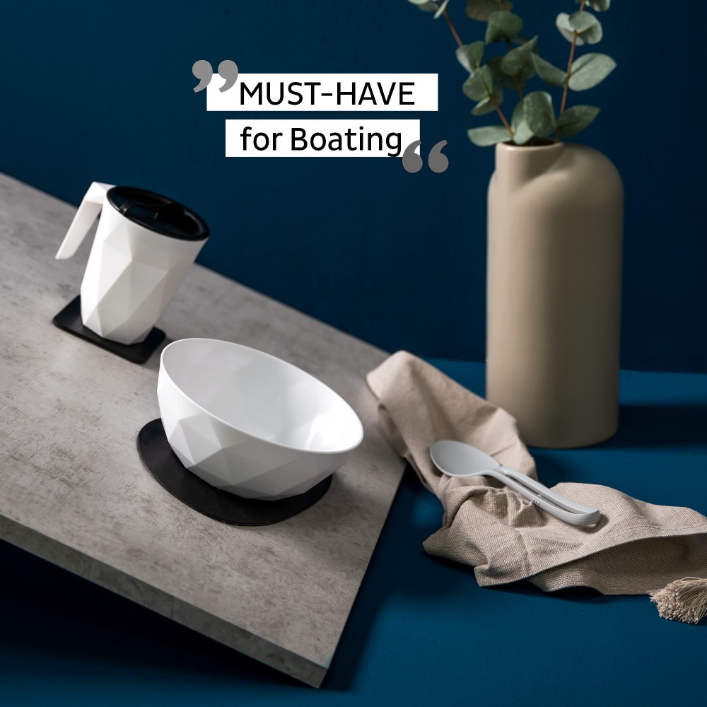 Μαχαιροπίρουνα πλαστικά γκρί (Σετ των 3) SILWY Mαγνητικά σκεύη