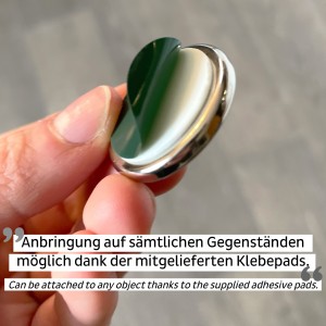 Ισχυροί Μαγνήτες με μαύρο σουβέρ (Σετ) SILWY Mαγνητικά σκεύη