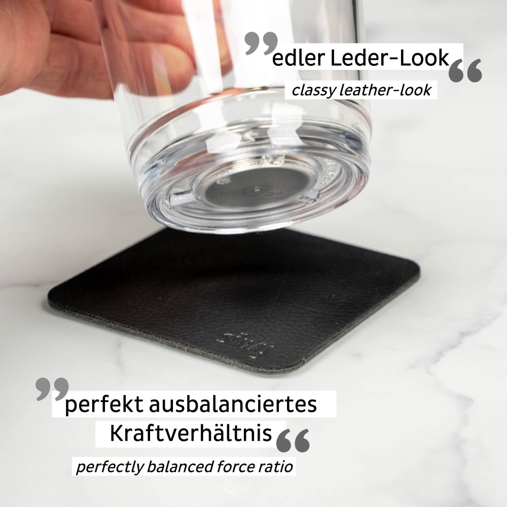 Μαγνητικό πλαστικό ποτήρι μπλέ με καπάκι SILWY Mαγνητικά σκεύη