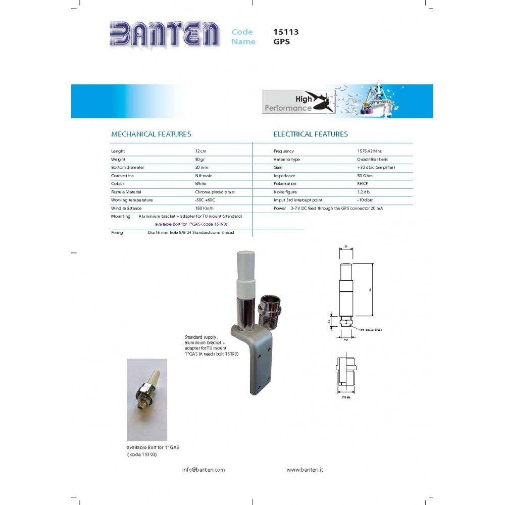 ΚΕΡΑΙΑ GPS BANTEN - 15113