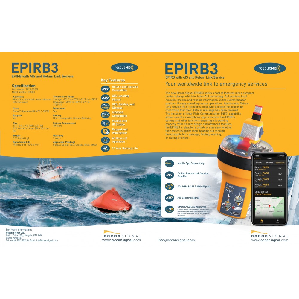 EPIRB ΧΕΙΡΟΚΙΝΗΤΗΣ ΕΝΕΡΓΟΠΟΙΗΣΗΣ