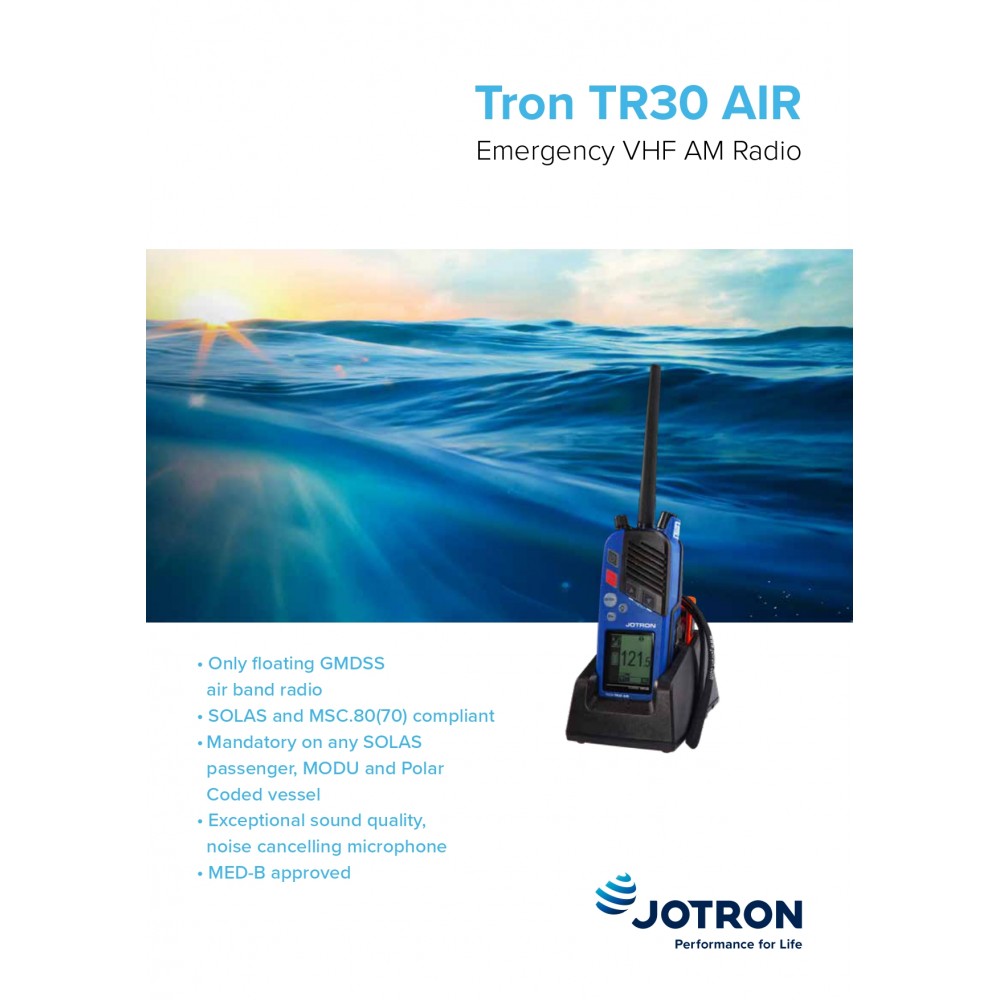 VHF AIRBAND JOTRON TRON TR30 AIR